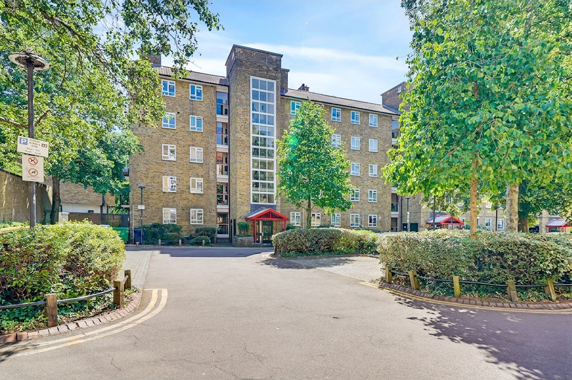 Block of residential apartments at Esher Gardens